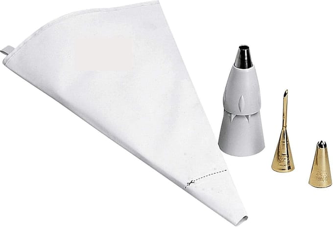 Famanu – Chefshat, 10 Stuks, Perforated Crown, Verstelbare Maat, Unisex, Ø300x(H)230mm, PP Materiaal