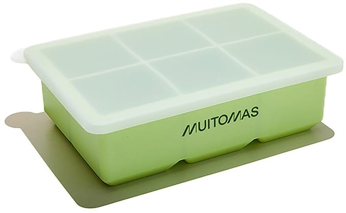 Muitomas IJsblokjesvorm - Siliconen - Stijlvol design - Duurzaam & herbruikbaar - Groen