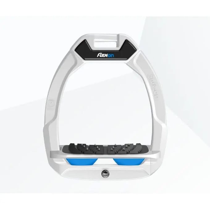 Veiligheids-ruitersriem Inclinatie Ultra Grip Wit/Grijs/Blauw Flex-On Safe-On