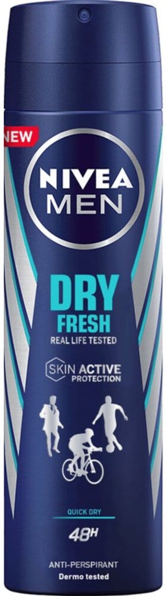 Mannen Dry Impact Fresh Deodorant Spray 200 ml