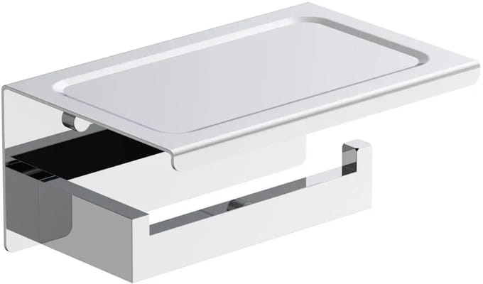 DutchLine - Phone Toiletrolhouder – Chroom