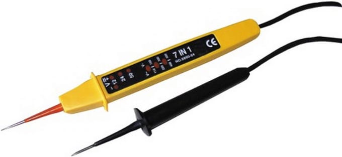 Spanningstester - Spanningsmeter - Elektra Controleren - AC/DC Weergave - 0-500V