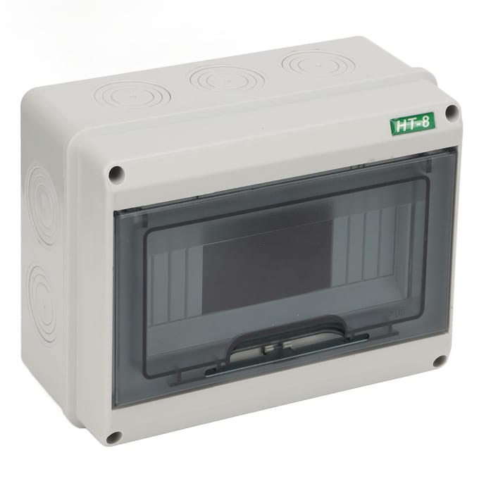 Elektronische Aansluitdoos Schakelende Voeding Distributie Bescherming Waterdicht ABS 8-weg