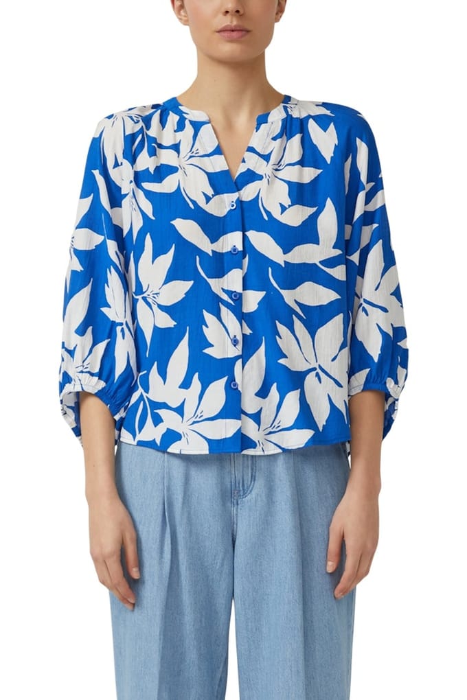 s.Oliver  Blouses Blue Taglia: 40 | Magliette intime Outlet | Donna | Blu
