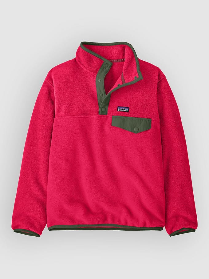 Patagonia Lw Synch Snap Kids Sweater roze