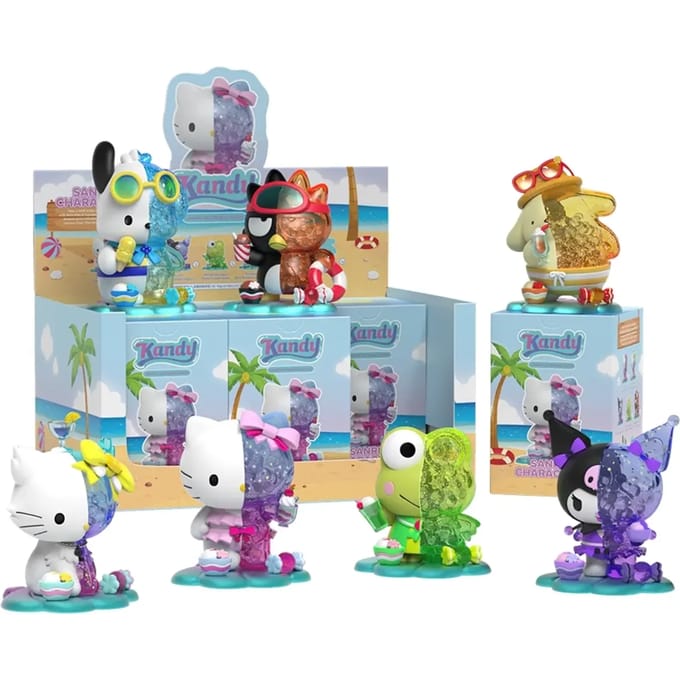 Verzamelbeeldje voor kinderen Mighty Jaxx Hello Kitty Kandy Sanrio Sea Breeze Series /6