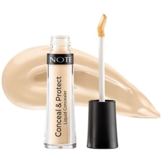 NOTE - Conceal & Protect Liquid Concealer - 7 Colors 01# Light Sand - 4.5ml