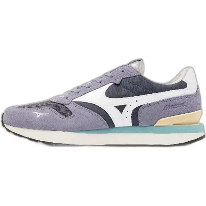 Lage Sneakers Mizuno Baskets rb87 gris/blanc/bleu