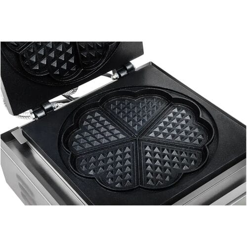 Royal Catering Wafelijzer - 1500 Watt - Hartvormig 10010319