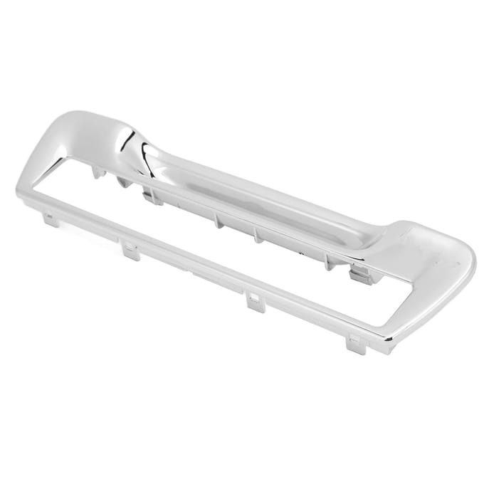 Cadre de porte-gobelet central arrière 4G8863289A ABS Résistant à la chaleur Remplacement pour A7 A6 C7 2011‑2018 Électroplaqué GZ.H005D white
