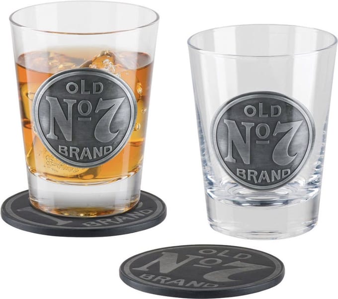 Jack Daniel's Old No.7 Dubbele Old Fashioned Set