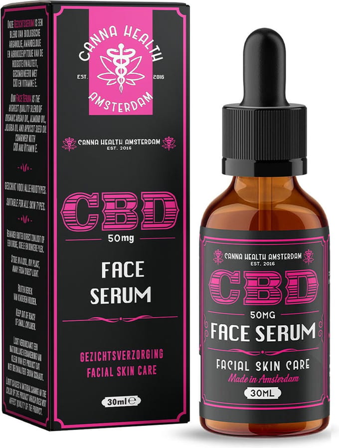 Canna Health Amsterdam - CBD Face Serum - 50mg CBD