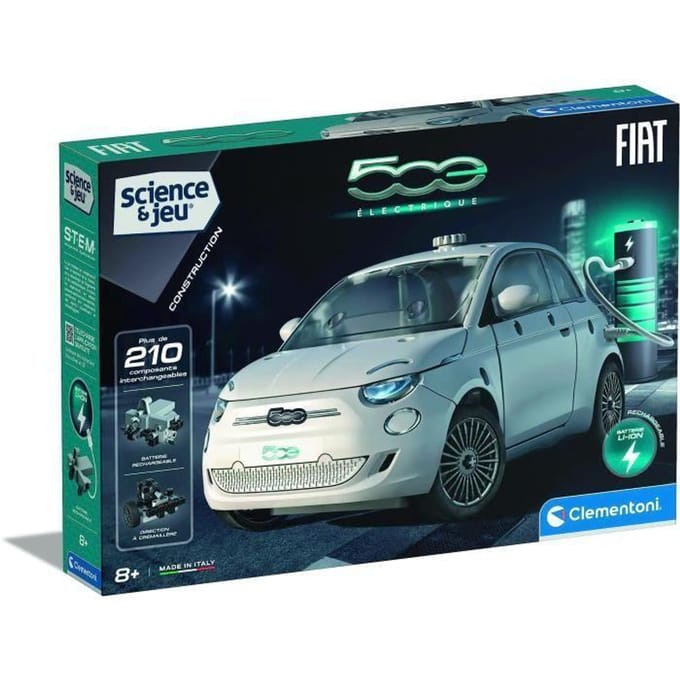 Simulatiespellen Clementoni Fiat 500 Eectrique