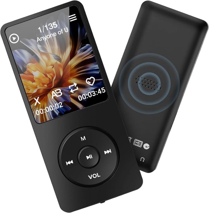 MKSS® MP3 Speler Bluetooth - FM-Radio - Zwart