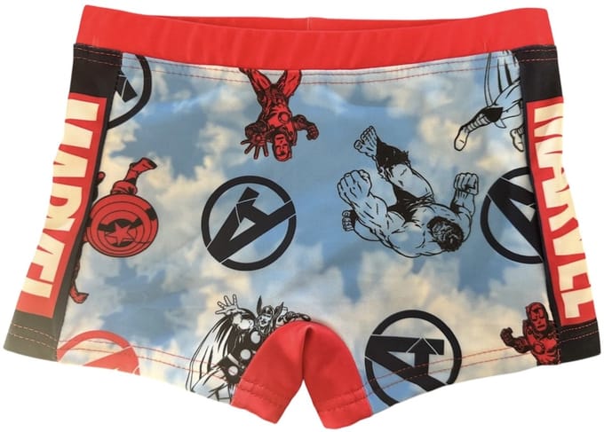 Marvel Avengers Zwembroek Rood Maat 128