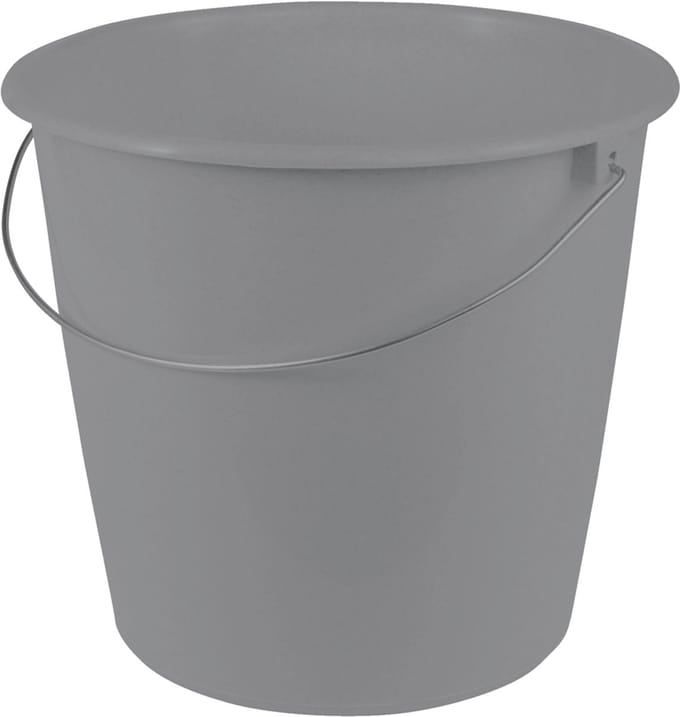 Schoonmaakemmer 'Erik', rond, 10 liter, nordicgrijs