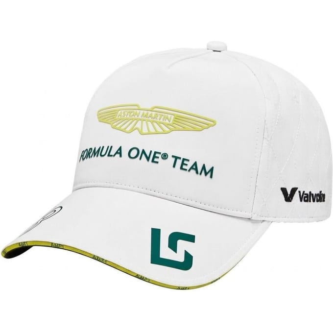 Aston Martin F1 Lance Stroll OS Witte Baseballpet white