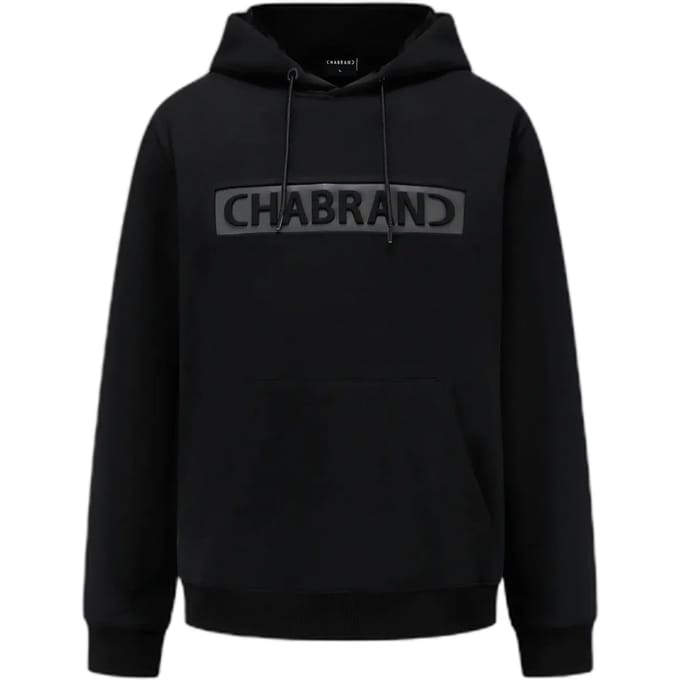 Hoody met ingekaderd logo Chabrand