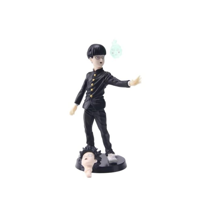Mob Psycho 100 Shigeo Kageyama met 2 Hoofden Figuur Model Speelgoed 16cm no box gray