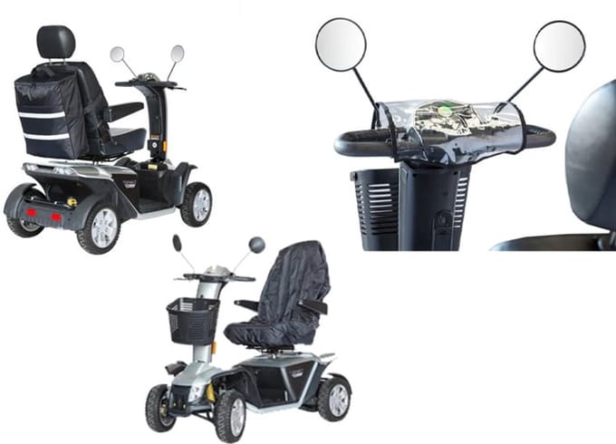 Zorgmiddelenaanhuis - Scootmobiel tassen voordeelset