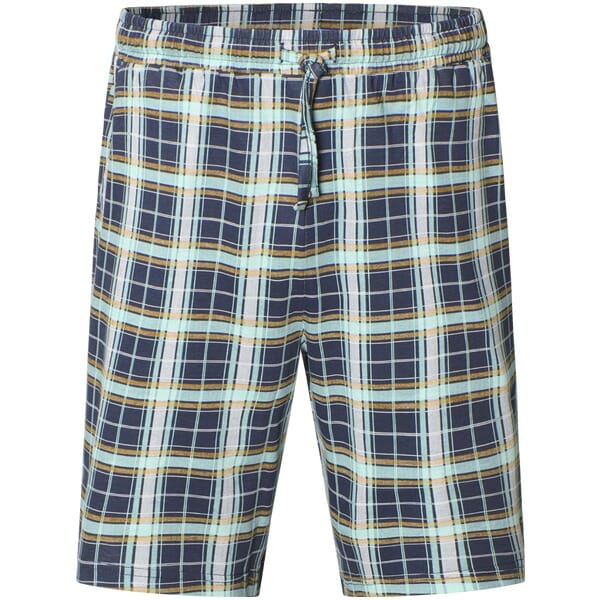 Kurze Schlafhose RIGOBERT donkerblauw