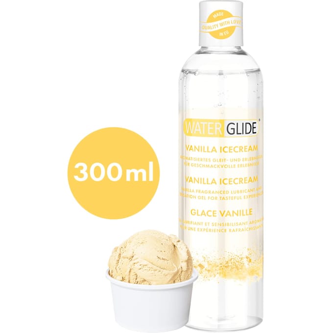 Waterglide - glijmiddel vanille 300 ml  - 300ml