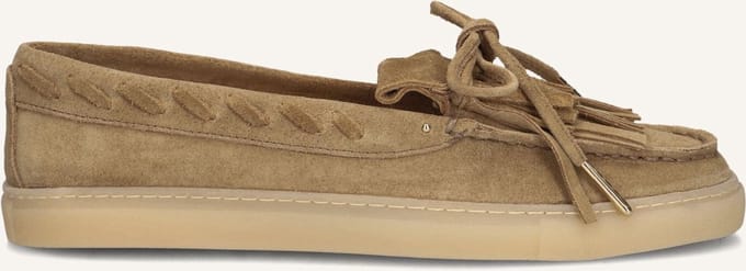 AYANA Silk-27 Mocassins Dames - Instappers - Camel - Maat 37