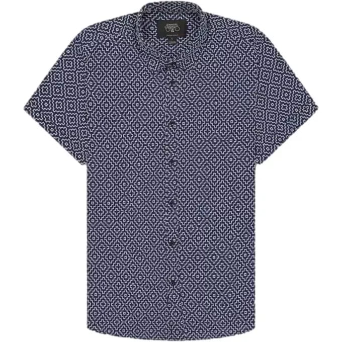 Overhemd Korte Mouw Le Temps des Cerises LETOV-shirt