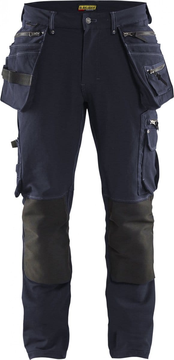 Blåkläder X1900 Werkbroek 4-weg Stretch 1998 - marineblauw - maat 48 (M)
