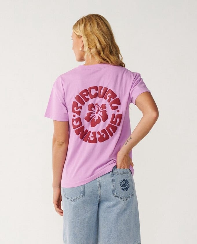Rip Curl Surf Puff Party Pack Relaxed - Bright Lilac