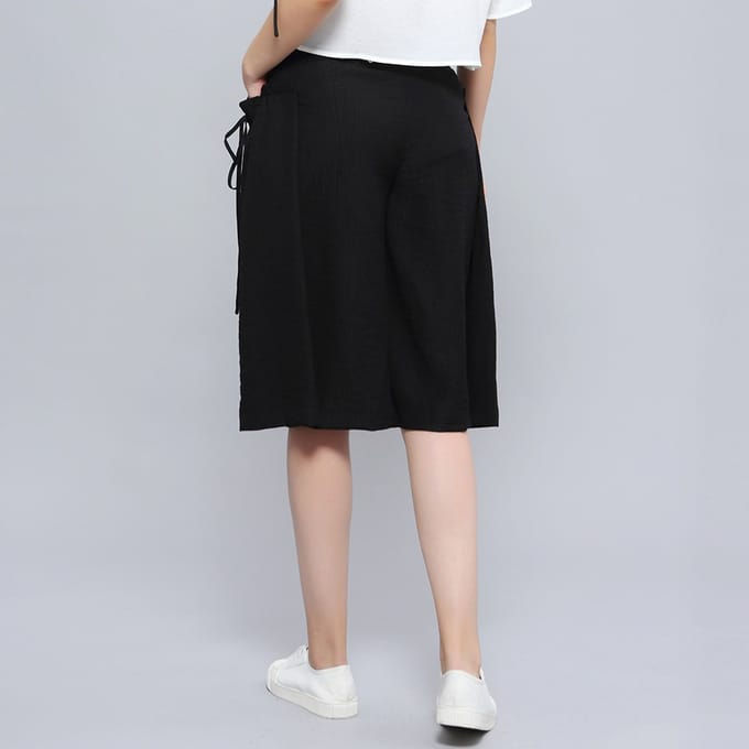 Casual brede been capri -broek