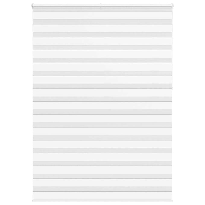 vidaXL - Zebra - rolgordijn - 165x230 - cm - stofbreedte - 160,9cm - polyester - wit