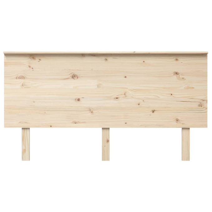 vidaXL - Hoofdbord - 154x6x82,5 - cm - massief - grenenhout