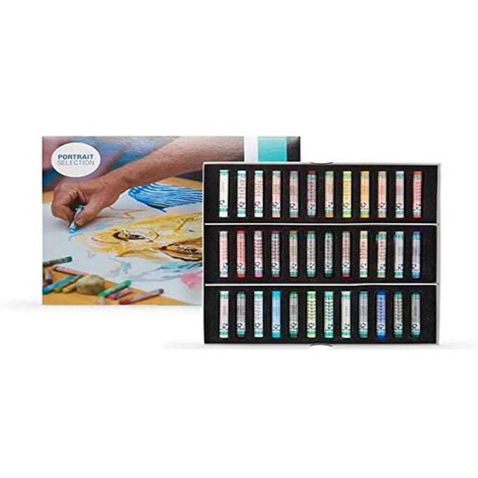 Van Gogh Softpastels portretselectie met 36 kleuren