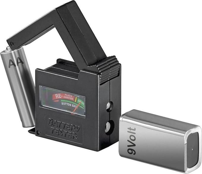 Goobay 54020 vermogen / batterij tester Zwart