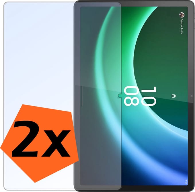 Screenprotector - 2 Stuks - Geschikt voor Lenovo Tab P11 (2e / 2nd Generatie) - Extra Sterk - Gehard Glas - Beschermglas - Tempered Glass - Screen Protector