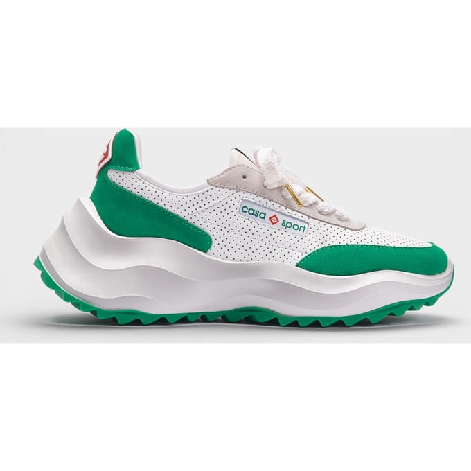 Casablanca Atlantis Sneakers In Wit En Groen