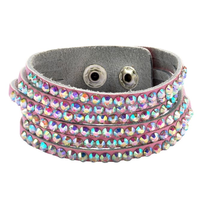 Behave - armband met steentjes - sparkle look - verstelbare pasvorm