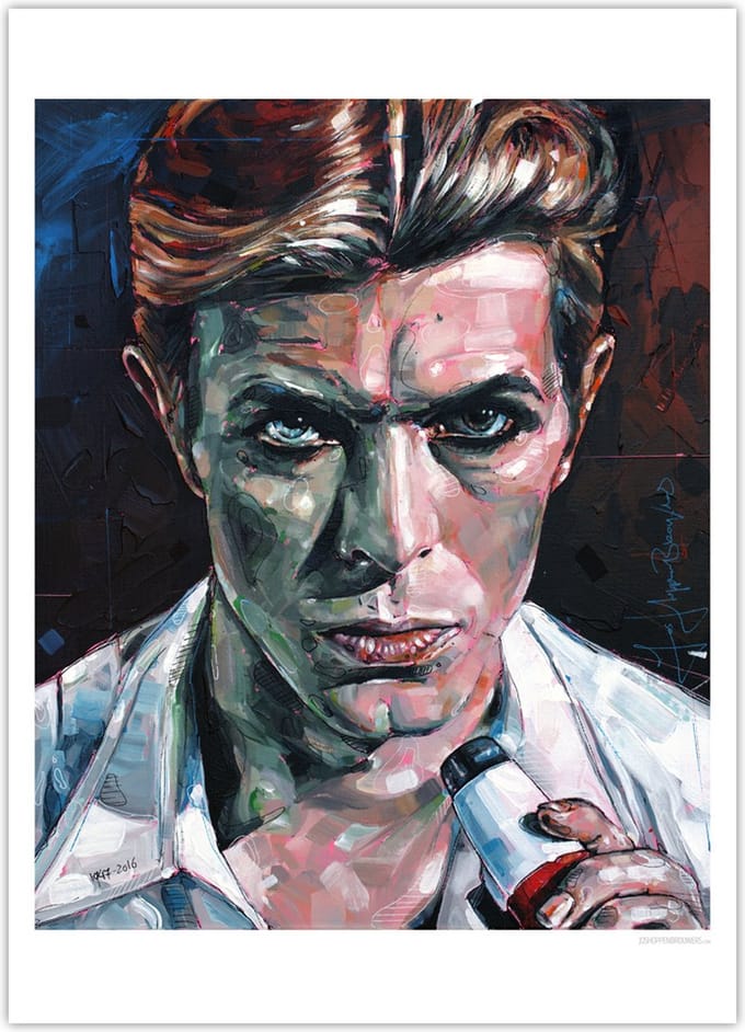 David Bowie 03 poster 50x70 cm