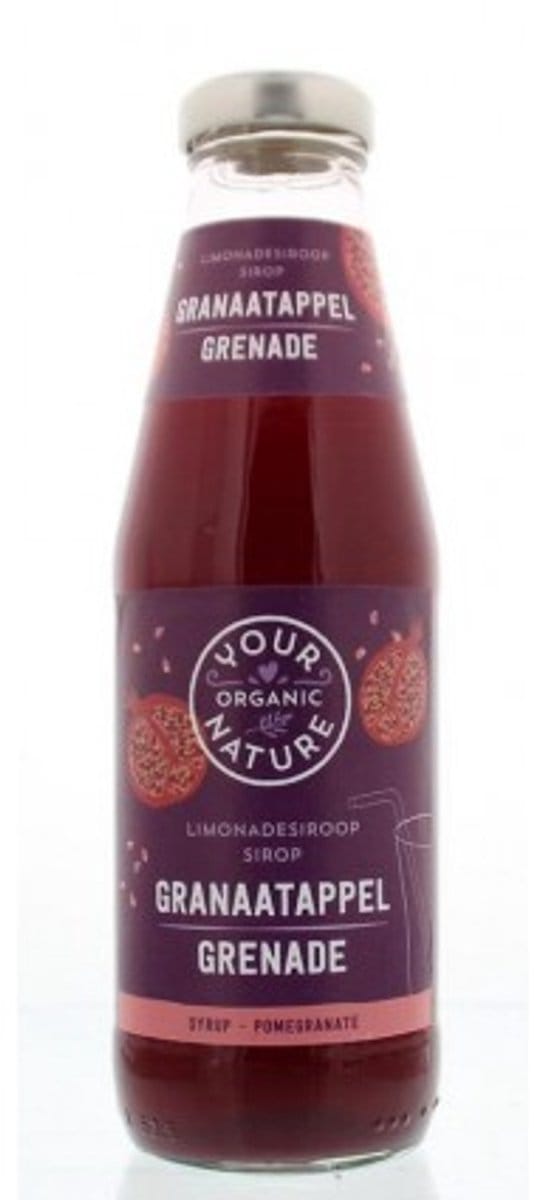 Your Organic Nature Limonadesiroop granaatappel bio (500ml)