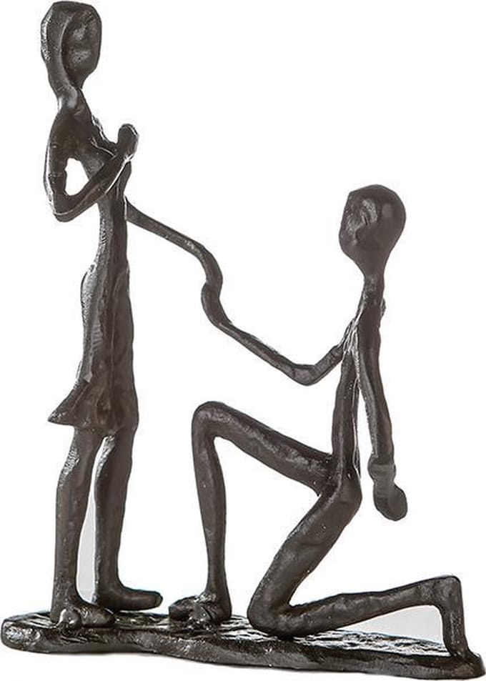 Gilde handwerk  Sculptuur   Beeld   Staal   Marry Me
