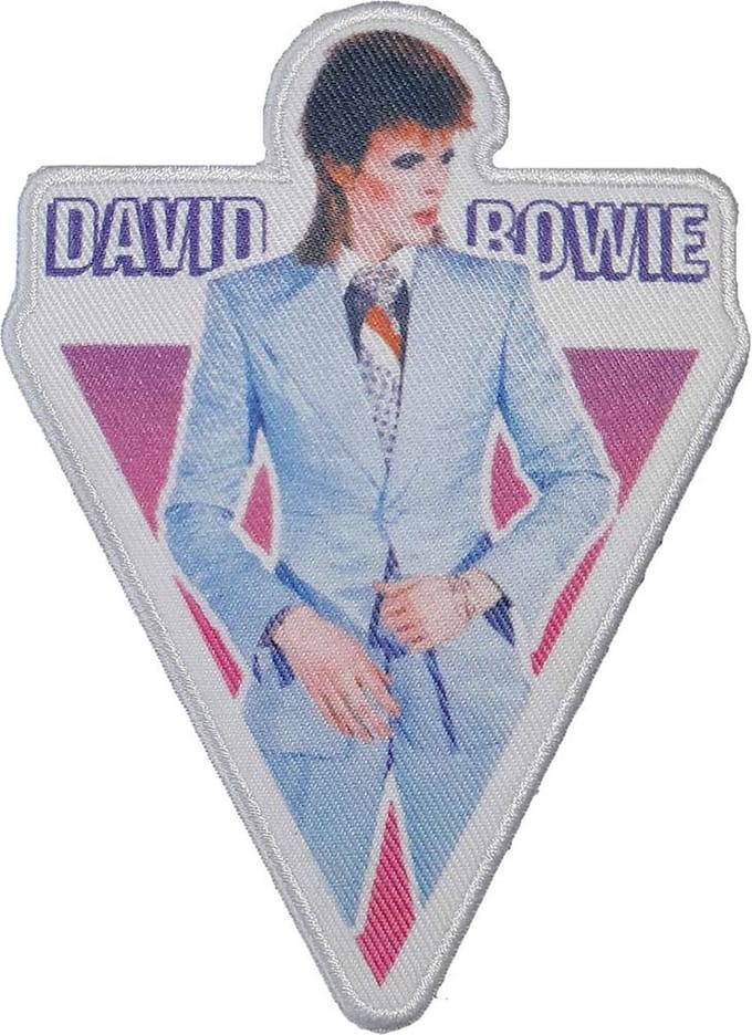 David Bowie - Blue Suit Patch - Multicolours