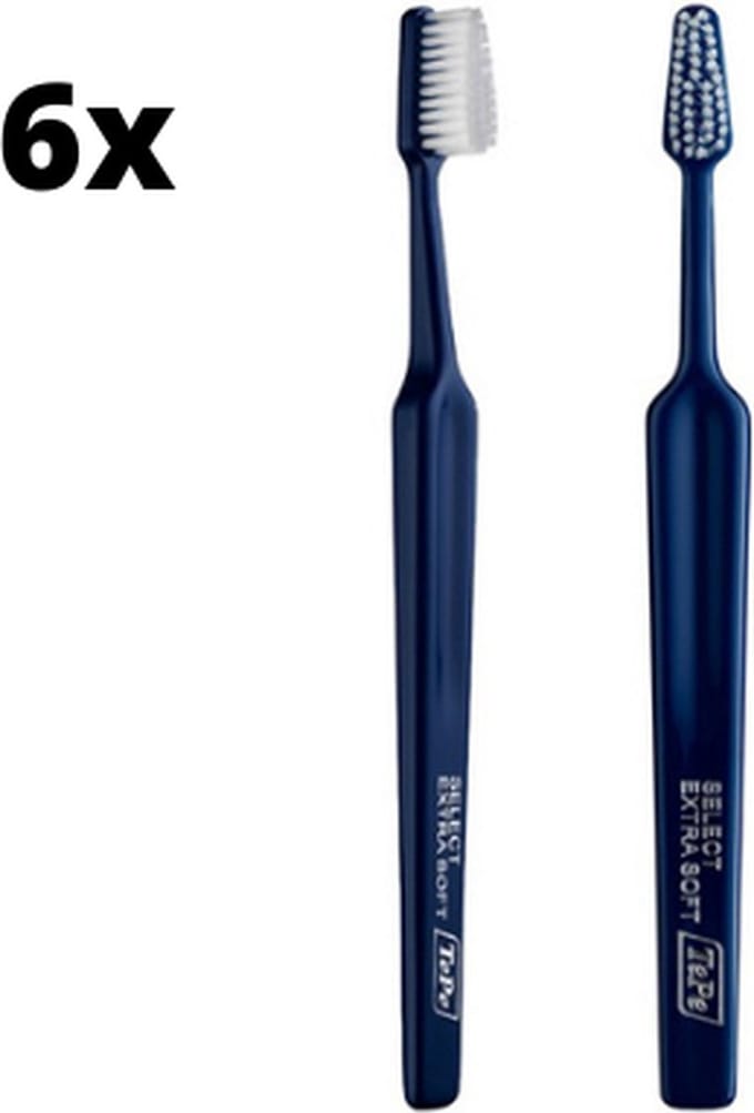 Tepe Select Extra Soft Tandenborstel - 6 stuks - Voordeelverpakking