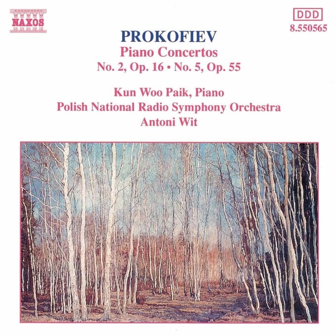 Woo Paik Kun - Prokofiev: Piano Concertos 2 & 5 (CD)