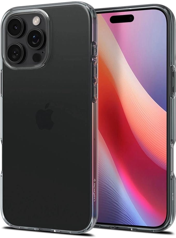 Spigen Crystal Flex | Hoesje Geschikt voor Apple iPhone 16 Pro Max | Back Cover TPU | Space Crystal