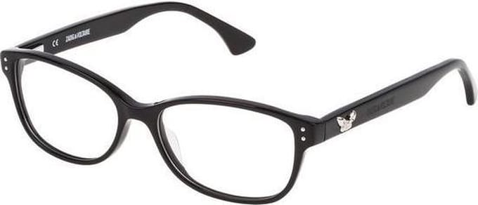 Ladies'Spectacle frame Zadig & Voltaire VZV092530700 Black (ø 53 mm)