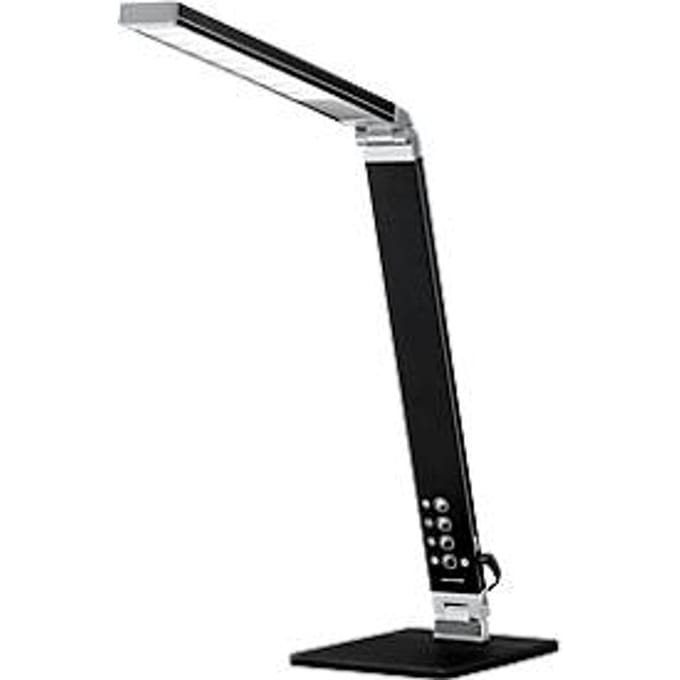 Hansa Magic Plus LED tafellamp, 5-staps dimmer, USB-oplaadfunctie, 500 lumen, hoogte 420 mm