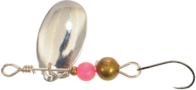 Predox Realist Spinner – Microspinner voor forel en baars in zilver, goud of zwart Silver