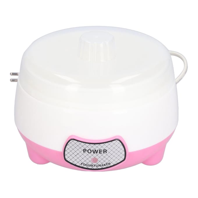 15W 1L Mini Yoghurtmaker 360 graden Verwarming Automatische Yoghurtmaker voor Thuis Roze gray