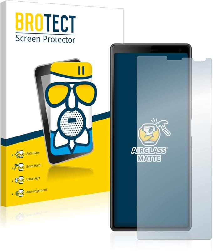 BROTECT - Screenprotector voor Sony Xperia 10 - Folie Beschermfolie Beschermglas matte